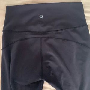 Lululemon black align 25” leggings